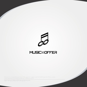 XL@グラフィック (ldz530607)さんの音楽家が仕事を探すサイト　MUSIC∞OFFER　のロゴへの提案