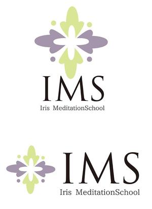 田中　威 (dd51)さんのスピリチュアル教養スクール「Iris MeditationSchool」のロゴへの提案