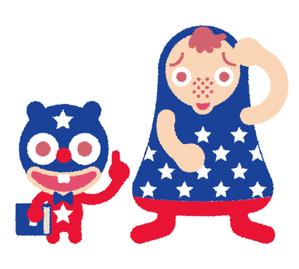 あまたろ (amataro_s)さんの英語学習教材のキャラクターデザイン2体への提案