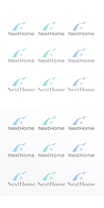 ELDORADO (syotagoto)さんの不動産店舗『NextHome』のロゴ　名刺、看板用への提案