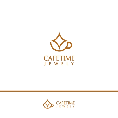 RGM.DESIGN (rgm_m)さんのカフェとジュエリーを合わせたショップのロゴの作成への提案