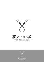 ing (ryoichi_design)さんのcafe & BAR 「夢テラスcafe」のロゴ作成をお願いします⭐︎への提案
