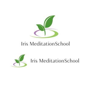 calimbo goto (calimbo)さんのスピリチュアル教養スクール「Iris MeditationSchool」のロゴへの提案