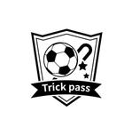 Kizineko (okamatsu_001)さんのサッカーメディアサイト「Trick pass」のロゴデザインへの提案