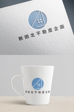 textile as (asrytextile)さんの不動産会社　秋田北不動産企画のロゴへの提案