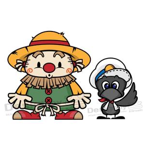 きいろしん (kiirosin)さんの英語学習教材のキャラクターデザイン2体への提案