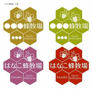 米村美佳 ()さんの農産物（主にハチミツ）の瓶に貼るロゴの作成への提案
