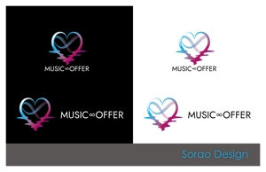 s-design (sorao-1)さんの音楽家が仕事を探すサイト　MUSIC∞OFFER　のロゴへの提案