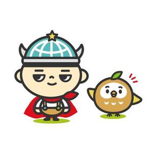 Jelly (Jelly)さんの英語学習教材のキャラクターデザイン2体への提案