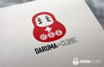 99R+design. (lapislazuli_99)さんの海外でのクリニック「DARUMA CLINIC」のロゴへの提案