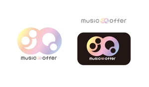 亀貝　洋 (kamealsan)さんの音楽家が仕事を探すサイト　MUSIC∞OFFER　のロゴへの提案