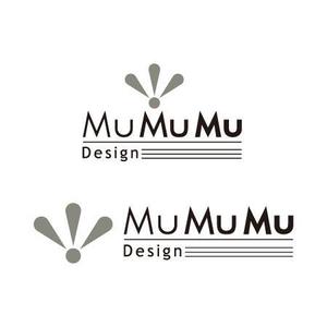 柏　政光 (scoop-mkashiwa)さんの個人事業主の屋号「MUMUMU Design」のロゴデザインへの提案
