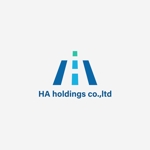 LUCKY2020 (LUCKY2020)さんの多様な事業展開をするグループ会社「HAホールディングス」のロゴへの提案