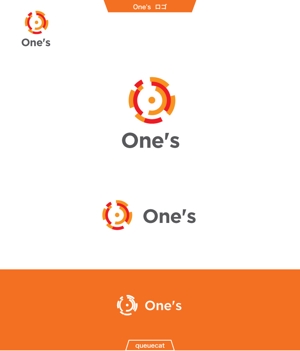 queuecat (queuecat)さんの株式会社One's(ワンス)のロゴデザインへの提案