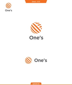 queuecat (queuecat)さんの株式会社One's(ワンス)のロゴデザインへの提案