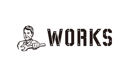 batake_1213さんのオリジナルブランド「WORKS」のロゴ作成への提案