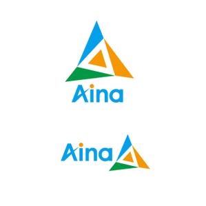 Hagemin (24tara)さんのスポーツ系ブランド「Aina（アイナ）」のロゴへの提案