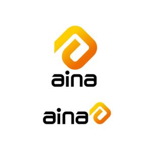 Hagemin (24tara)さんのスポーツ系ブランド「Aina（アイナ）」のロゴへの提案