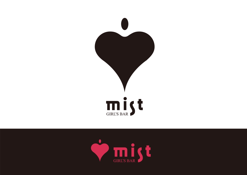 ガールズバー「mist」ロゴ
