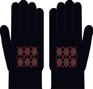 color works ()さんの来季冬向け　ニット手袋の柄デザイン募集への提案