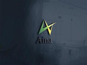 RYUNOHIGE (yamamoto19761029)さんのスポーツ系ブランド「Aina（アイナ）」のロゴへの提案