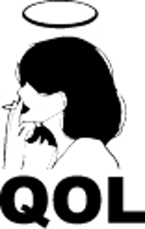 -maki- (MAKIH0717)さんの新規開業美容院『QOL』文字のロゴ、イラストデザインへの提案