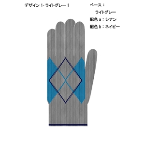 EN48 (EN48HTT)さんの来季冬向け　ニット手袋の柄デザイン募集への提案