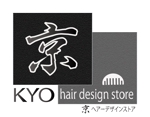 happyribbonさんの「KYO hair design store 　京ヘアーデザインストア」のロゴ作成への提案