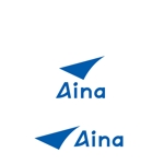 biton (t8o3b1i)さんのスポーツ系ブランド「Aina（アイナ）」のロゴへの提案