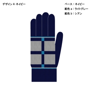 EN48 (EN48HTT)さんの来季冬向け　ニット手袋の柄デザイン募集への提案