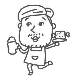 nougo (noguo3)さんの居酒屋で昼飲み出来る肉料理多めの個室食堂のキャラクターへの提案