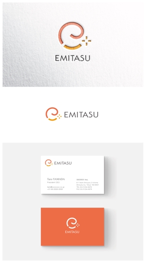 ainogin (ainogin)さんの美容・リラクサロン運営会社「EMITASU（エミタス）」のロゴへの提案