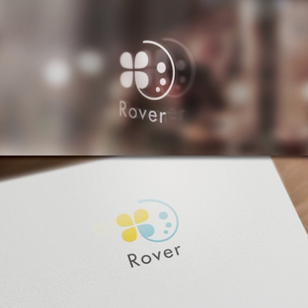 BKdesign (late_design)さんの新規美容室出店に伴い、美容室名「Rover」のイメージロゴの作成依頼への提案