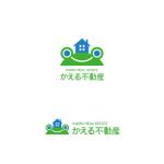 Shiro_Design (Shiro_Design)さんの不動産サイト【かえる不動産】のロゴ制作への提案