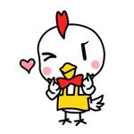 鈴丸 (suzumarushouten)さんの若鳥の丸焼き屋のキャラクターデザインになります。への提案