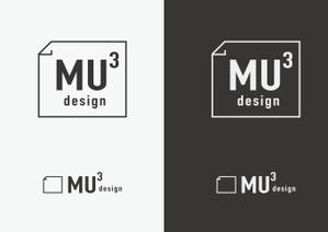 にしぐちきょうへい (guttyphoto)さんの個人事業主の屋号「MUMUMU Design」のロゴデザインへの提案