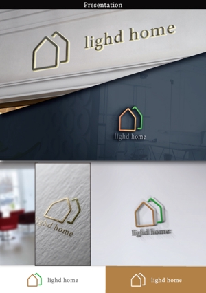hayate_design (hayate_desgn)さんの住宅会社のホームページで使うロゴの作成（らいど）への提案