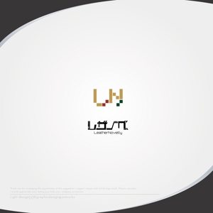 XL@グラフィック (ldz530607)さんの革ノベルティ専門ECサイト『レザノベ』のロゴへの提案