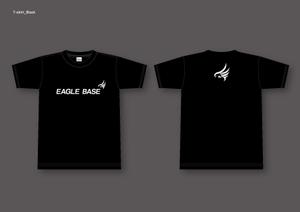 N_design (zero_factory)さんのパーソナルジムEAGLEBASEのTシャツデザインへの提案