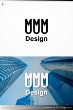 ST-Design (ST-Design)さんの個人事業主の屋号「MUMUMU Design」のロゴデザインへの提案