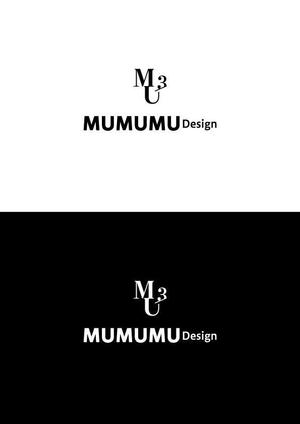 m.design (michiwo)さんの個人事業主の屋号「MUMUMU Design」のロゴデザインへの提案