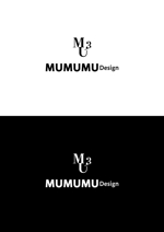 m.design (michiwo)さんの個人事業主の屋号「MUMUMU Design」のロゴデザインへの提案