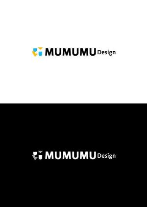 m.design (michiwo)さんの個人事業主の屋号「MUMUMU Design」のロゴデザインへの提案