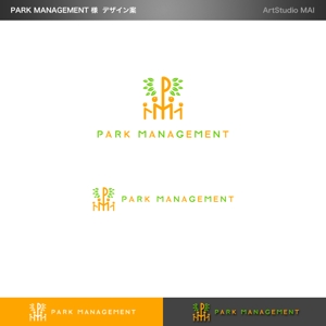 ArtStudio MAI (minami-mi-natz)さんの新規で設立する会社「株式会社PARK MANAGEMENT」のロゴへの提案