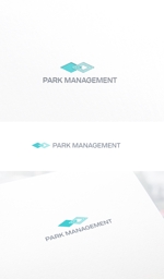 ELDORADO (syotagoto)さんの新規で設立する会社「株式会社PARK MANAGEMENT」のロゴへの提案