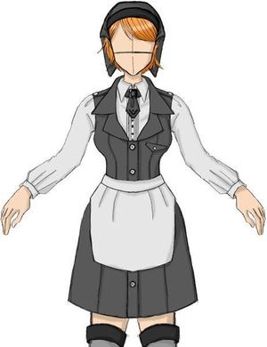 yukari_321 (yukari_321)さんの秋葉原メイド喫茶用　メイド服デザインへの提案