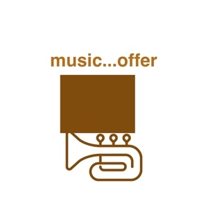 瀧口加奈子 (abe123)さんの音楽家が仕事を探すサイト　MUSIC∞OFFER　のロゴへの提案
