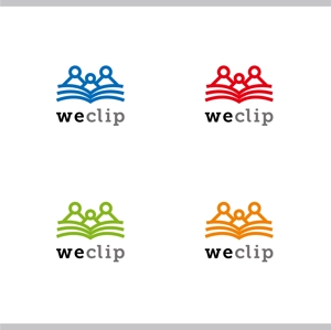 SSH Design (s-s-h)さんの子どもと地域の大人をつなぐ教育(共育)プラットフォームを提供する「weclip」のロゴへの提案