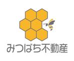 さんの不動産会社　「みつばち不動産」のロゴ作成お願いします。への提案