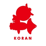 GINGA (GINGA_design)さんの金魚専門店「KORAN」のロゴへの提案